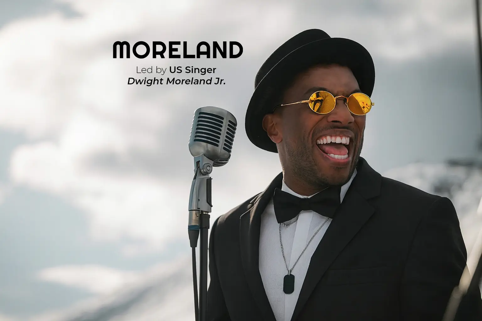Lassen Sie sich von Moreland mitreißen – einer energiegeladenen High Energy Show Band, angeführt vom charismatischen US-