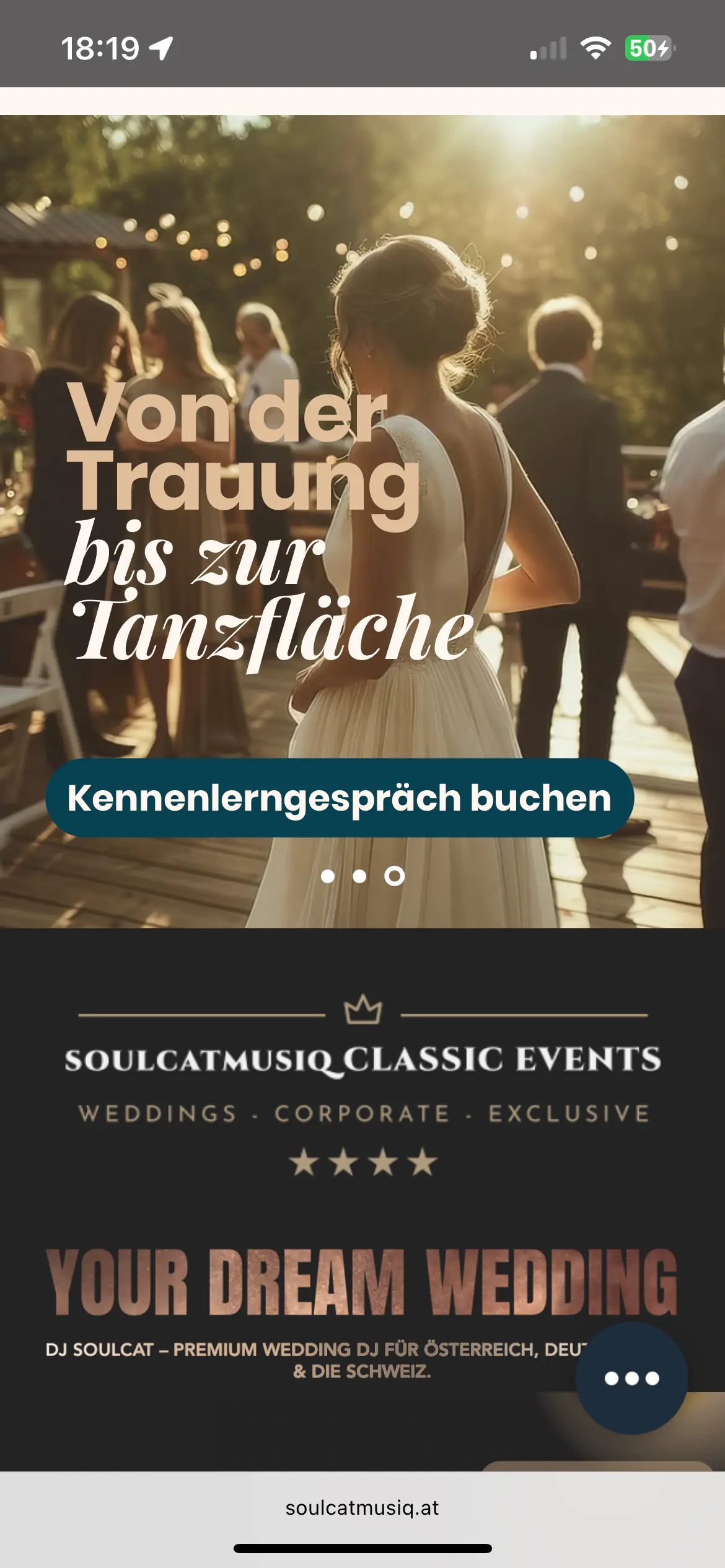 Professioneller Hochzeits-DJ mit Premium Sound, Lichttechnik, Moderation & individueller Musikplanung.